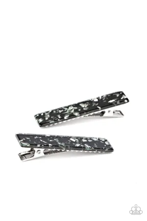 Paparazzi Playing HAIR Guitar Hair Clip Black