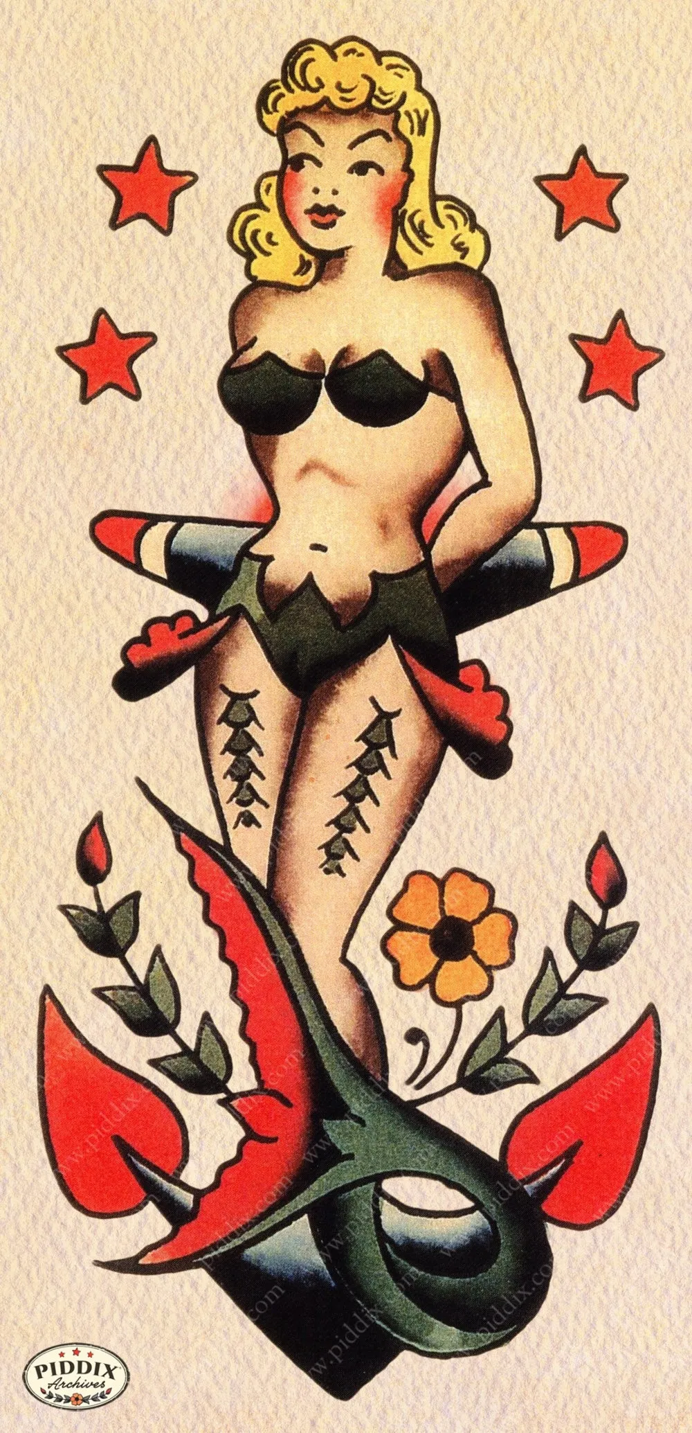 PDXC12240 -- Retro Tattoos