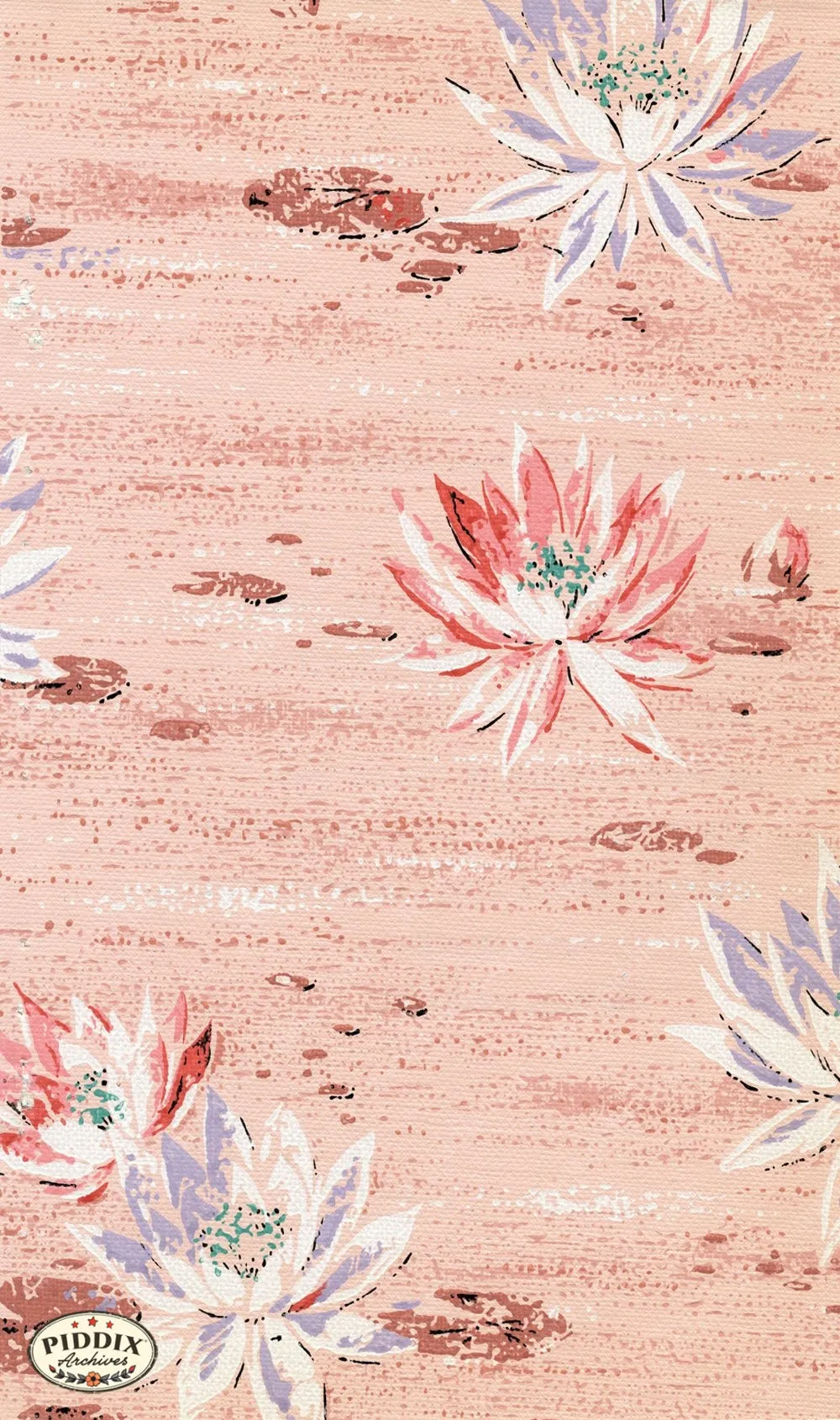 PDXC8776 a, b, c & d -- Mid-Century Patterns