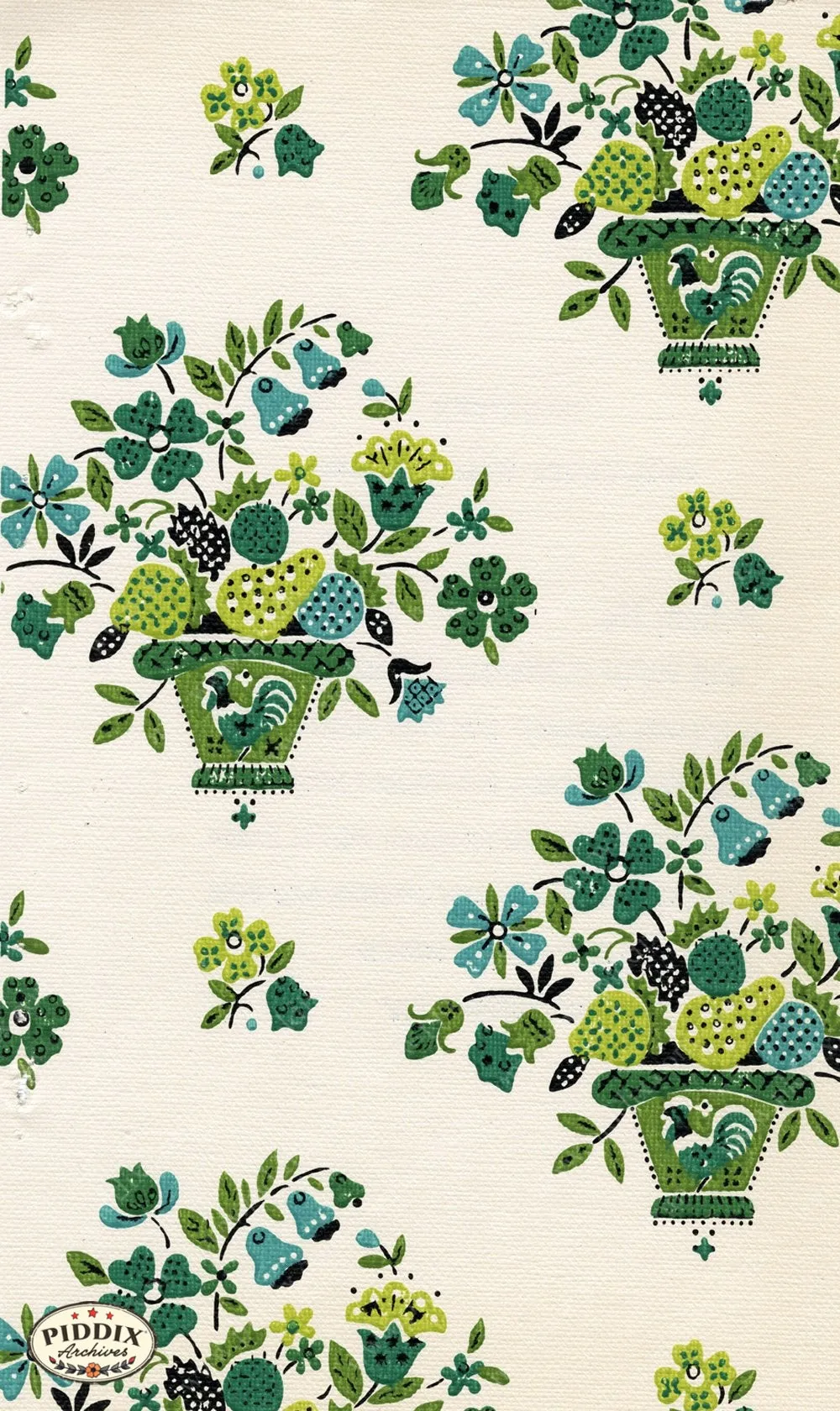 PDXC8812 a, b, c & d -- Mid-Century Patterns