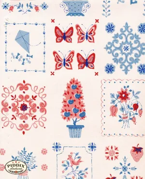PDXC8888a & b -- Mid-Century Patterns
