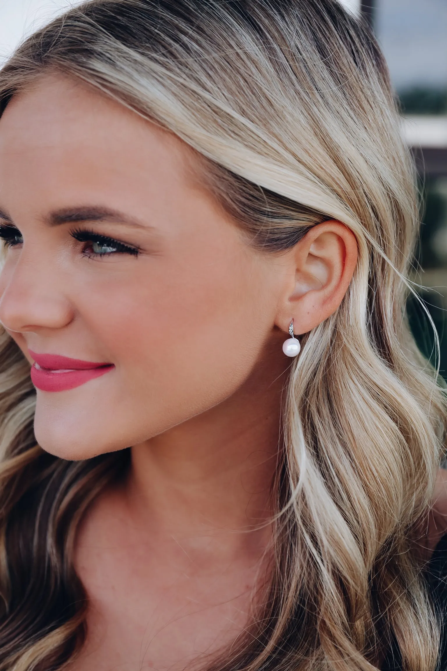 Pearl Drop Dangle Earring