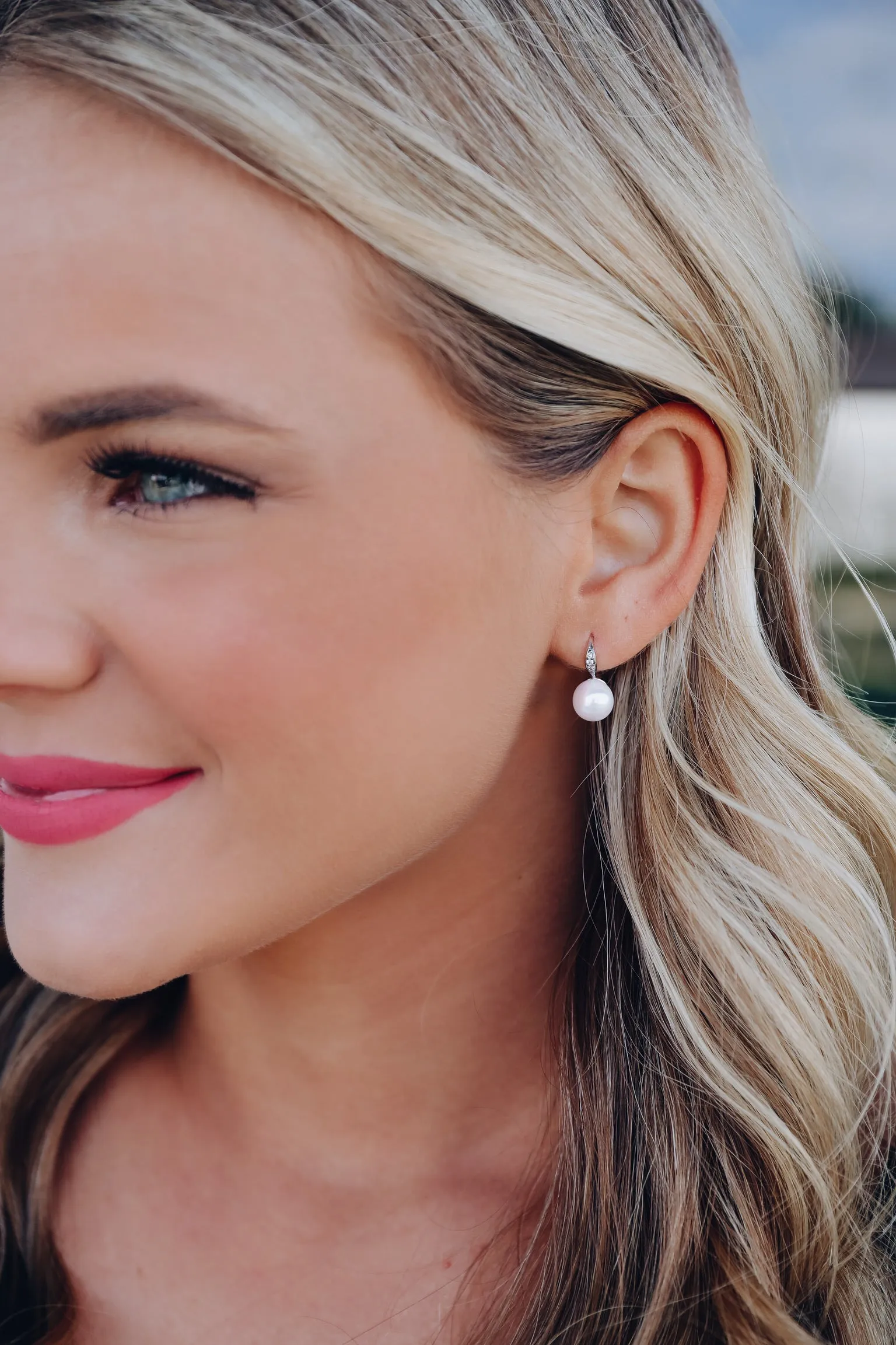 Pearl Drop Dangle Earring