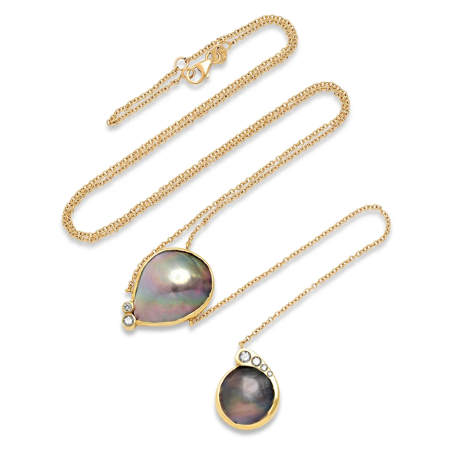 Pearl Y Necklace