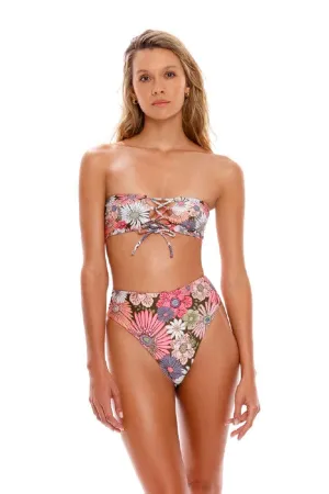 Penelope Reversible Bikini Bottom- Java Drop