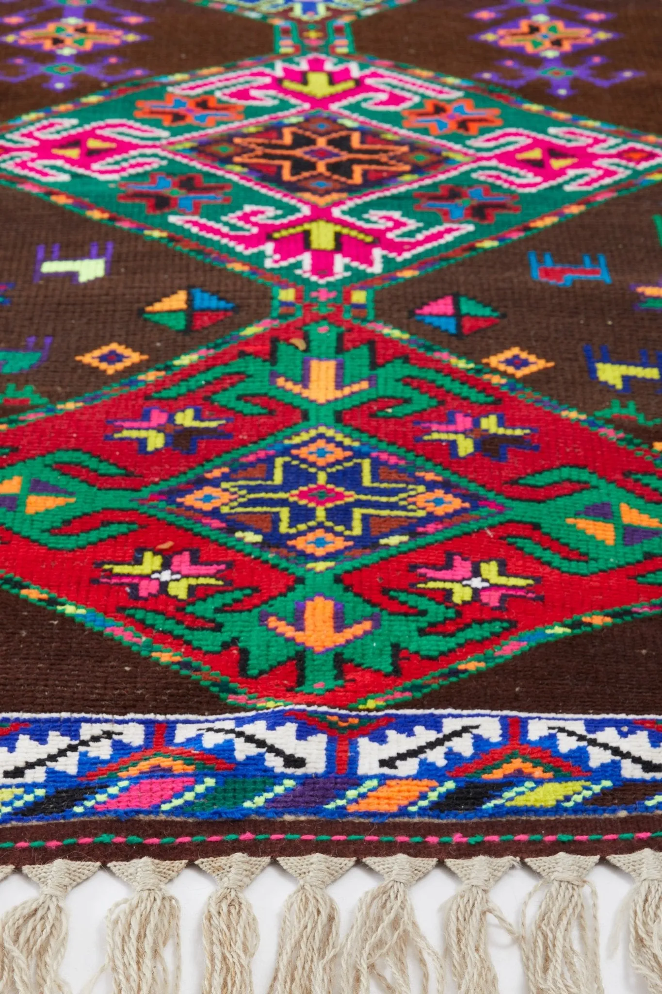 'Pepper' Vintage Turkish Runner - 2'9.5'' x 11'