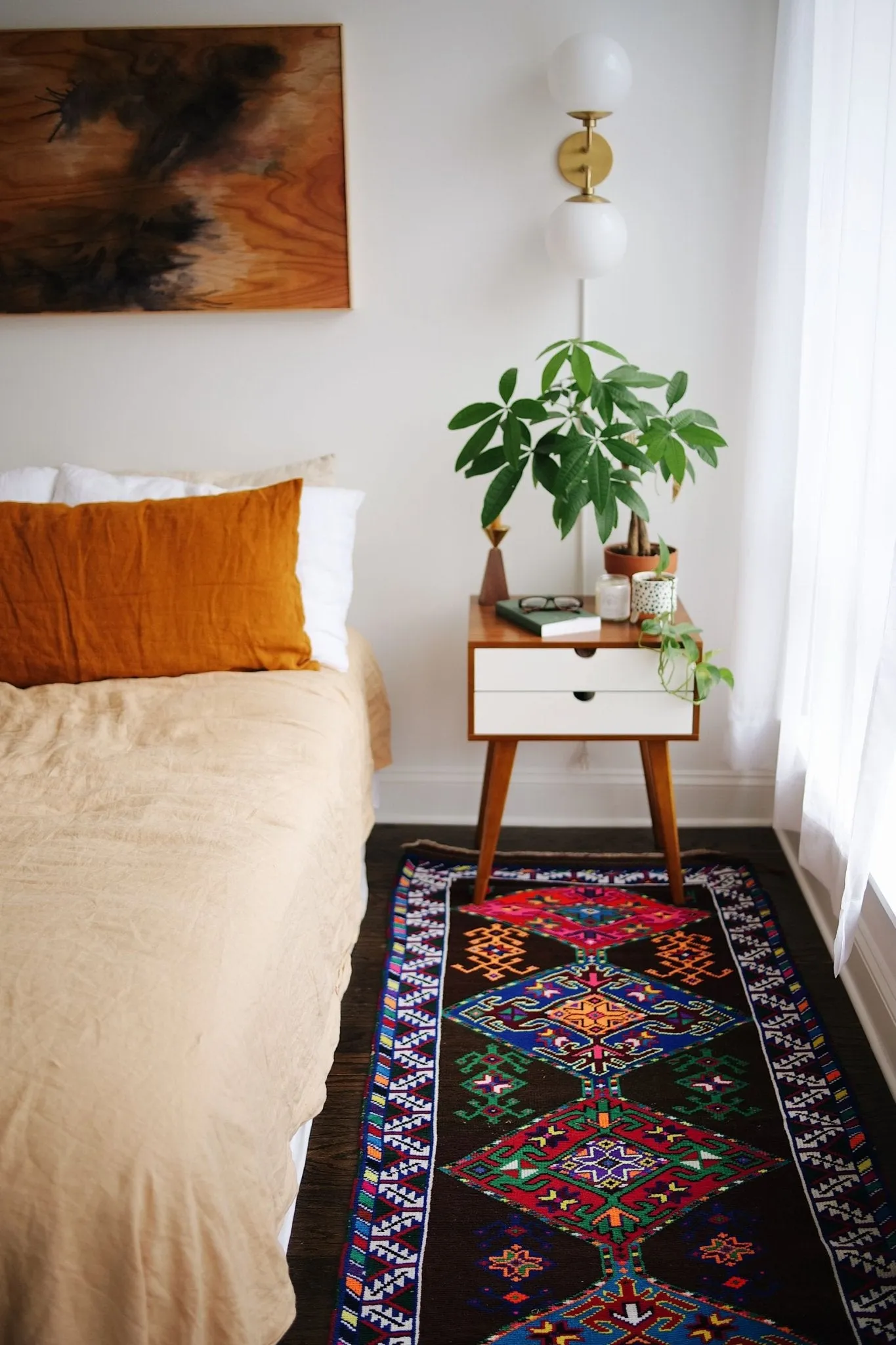 'Pepper' Vintage Turkish Runner - 2'9.5'' x 11'