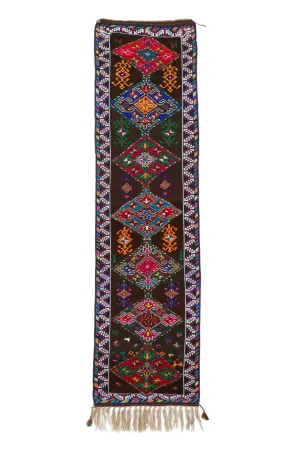 'Pepper' Vintage Turkish Runner - 2'9.5'' x 11'
