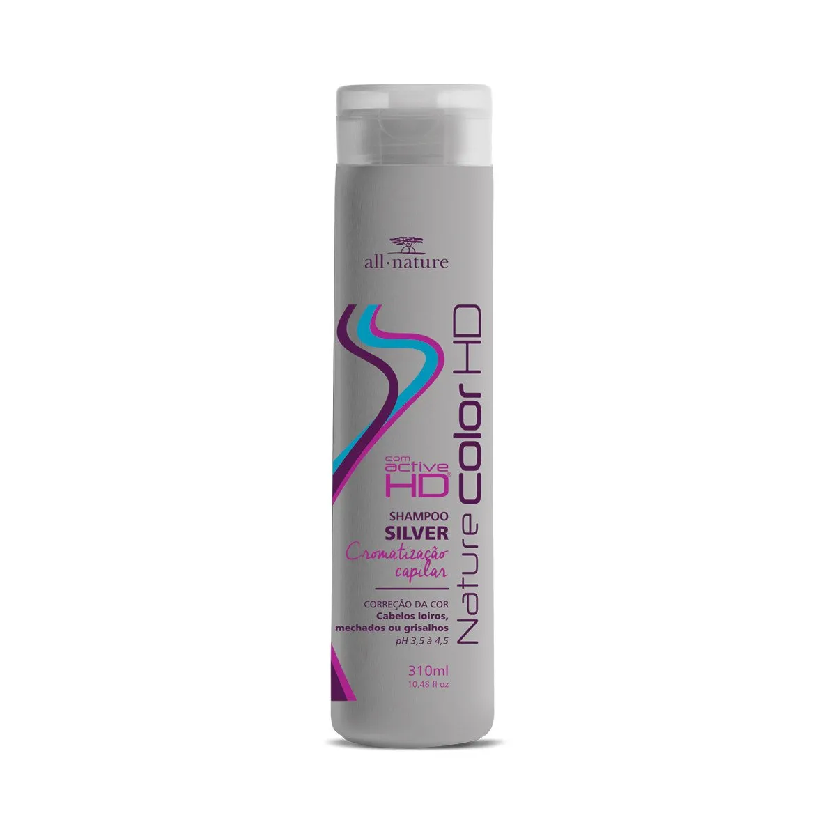 Perfect Blond Silver Color Correction Chromatization Shampoo 310ml - All Nature