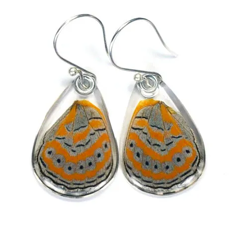 Petal Connection - Butterfly Earrings | Shimmery Lavender Butterfly (Bottom Wing) #0345-B-ER