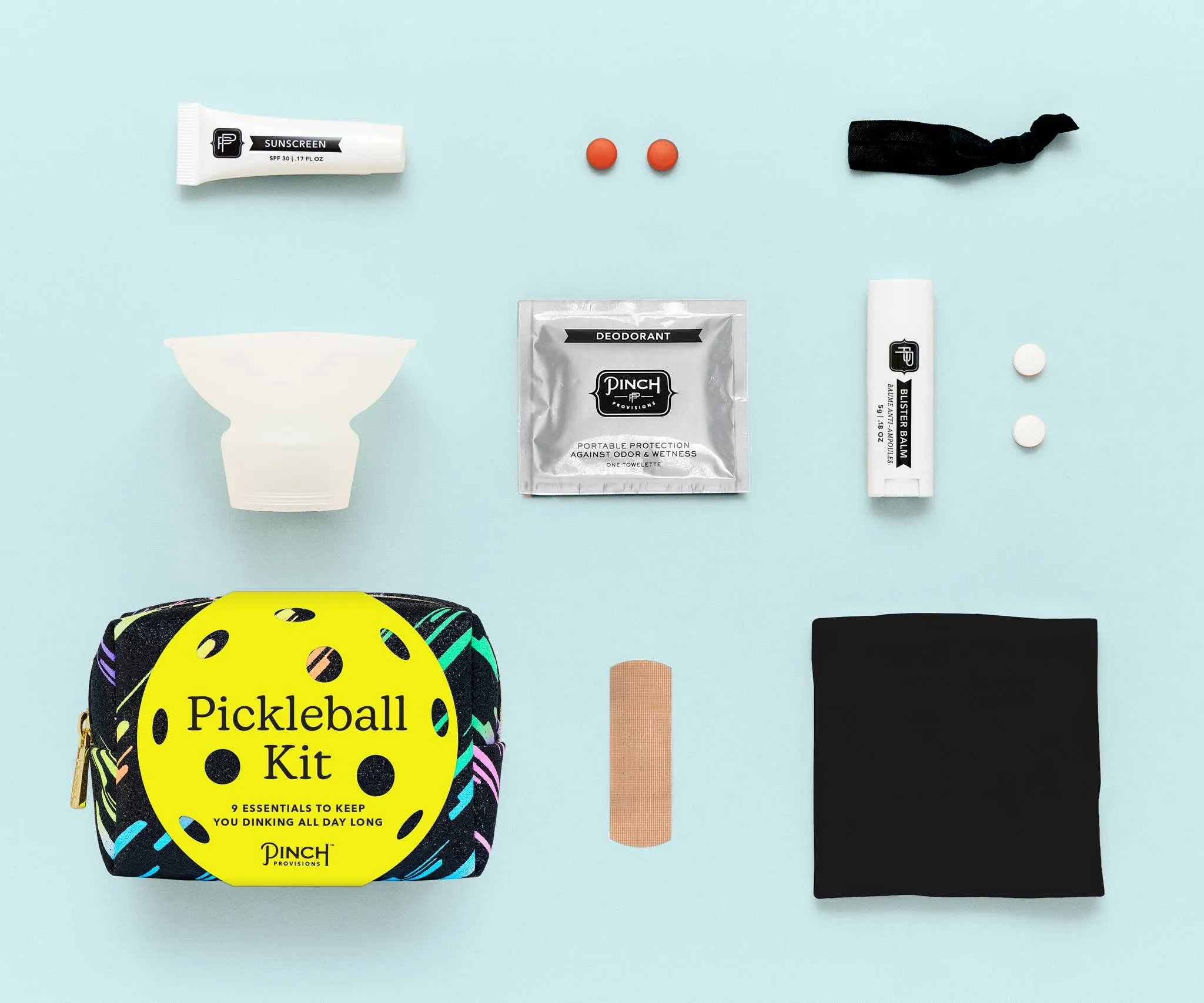 Pickleball Kit by Pinch Provisions | Neon Retro