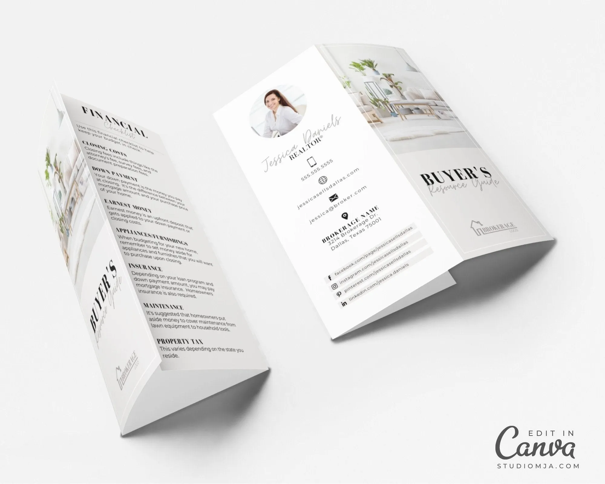 Real Estate Buyer Guide Brochure | Real Estate Template