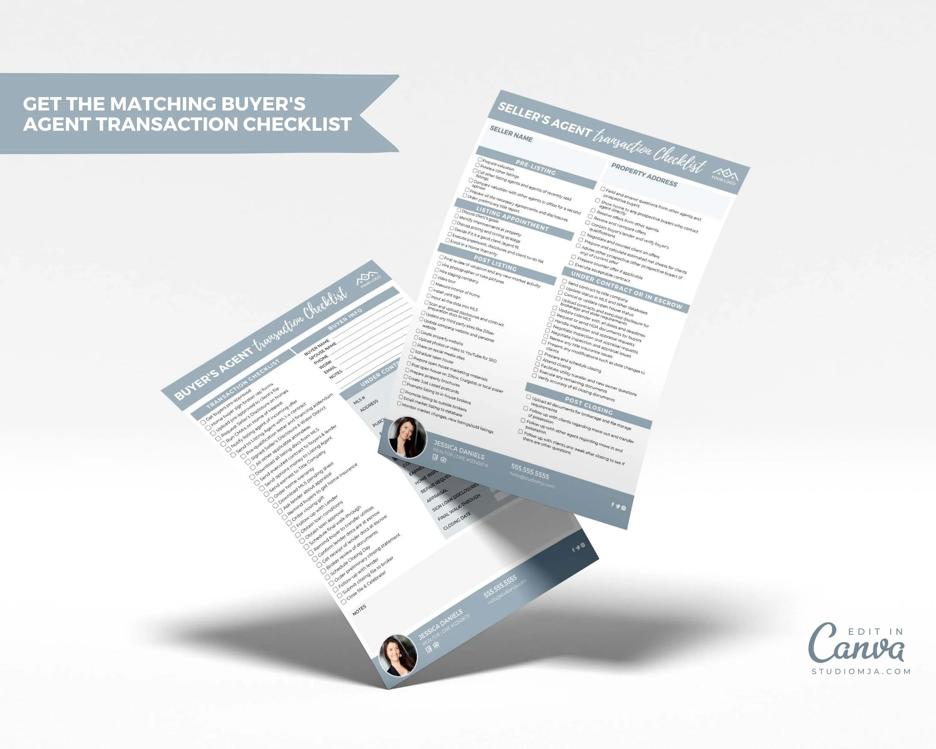 Real Estate Seller Agent Transaction Checklist
