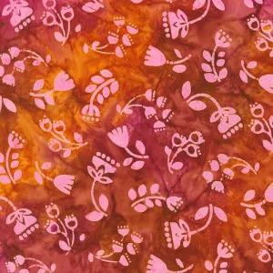 Retro Rainbow Batiks Terracotta