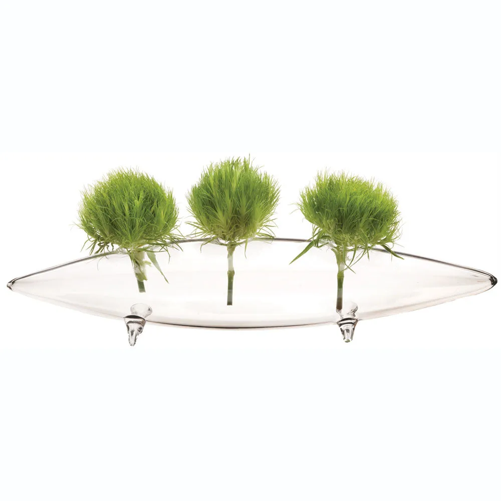Retro Shaped Glass Vase