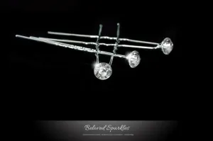 Riana Solitaire Hair Stick Pin | Rhinestone