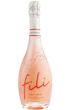 Sacchetto Vini Fili Pinot Grigio Rosato Spumante NV