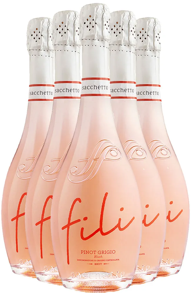 Sacchetto Vini Fili Pinot Grigio Rosato Spumante NV
