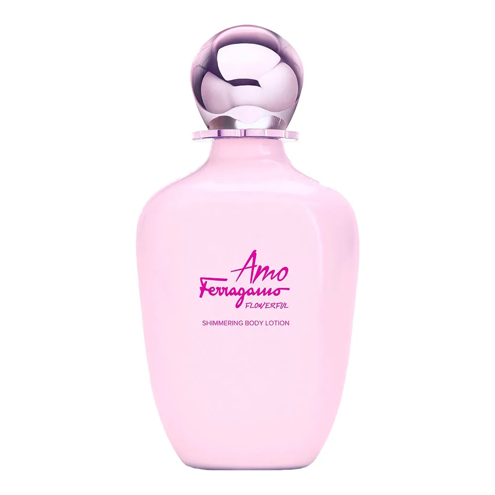 Salvatore Ferragamo Amo Ferragamo Flowerful Shimmering Body Lotion For Women 200ml