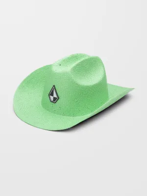Schroff X Volcom Straw Hat - Dusty Aqua