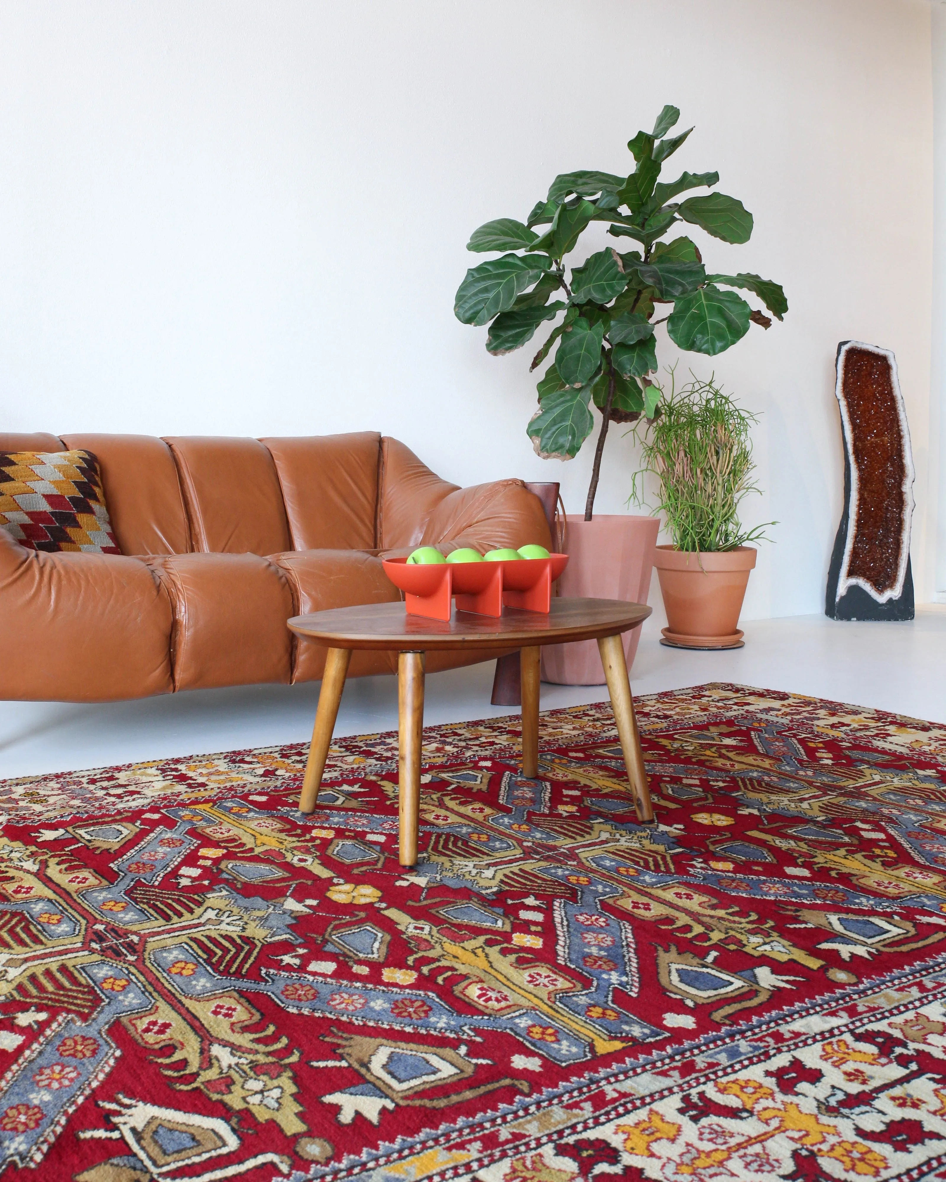 Semi-Antique Western Anatolian Rug 6'7"x9'8"
