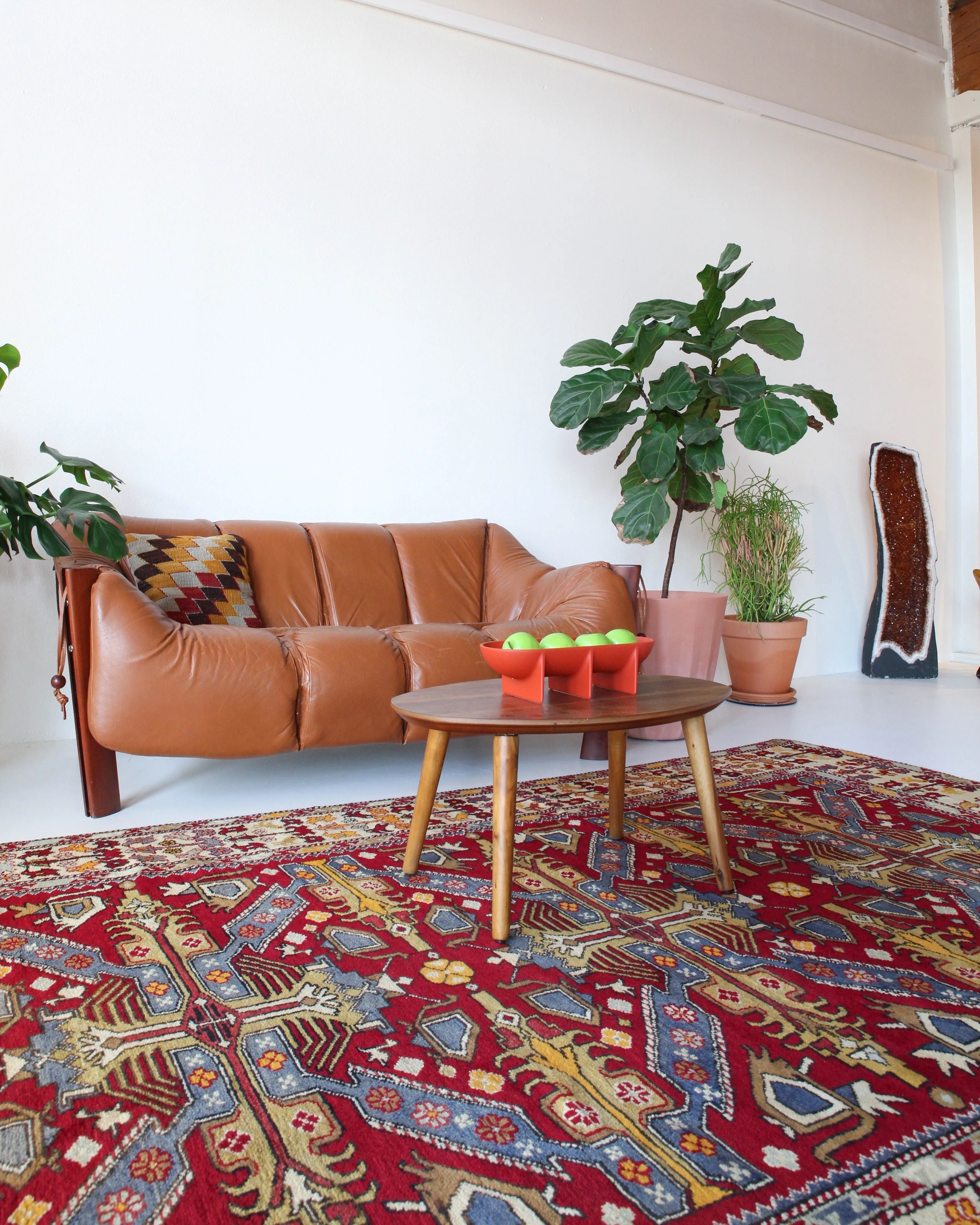 Semi-Antique Western Anatolian Rug 6'7"x9'8"