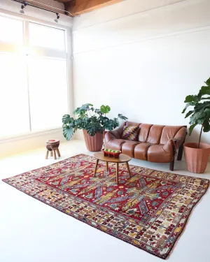 Semi-Antique Western Anatolian Rug 6'7"x9'8"