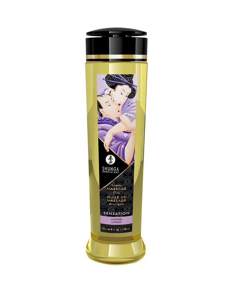 Shunga - Massageolie - Sensation Lavender - 240 ml