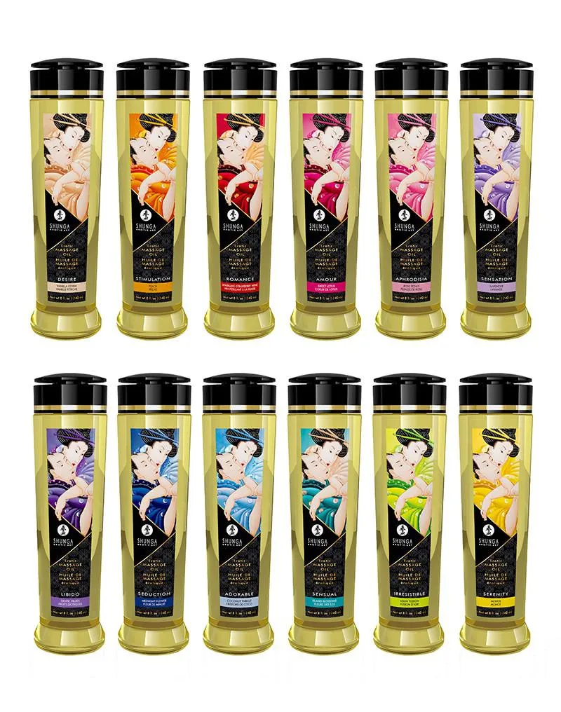 Shunga - Massageolie - Sensation Lavender - 240 ml