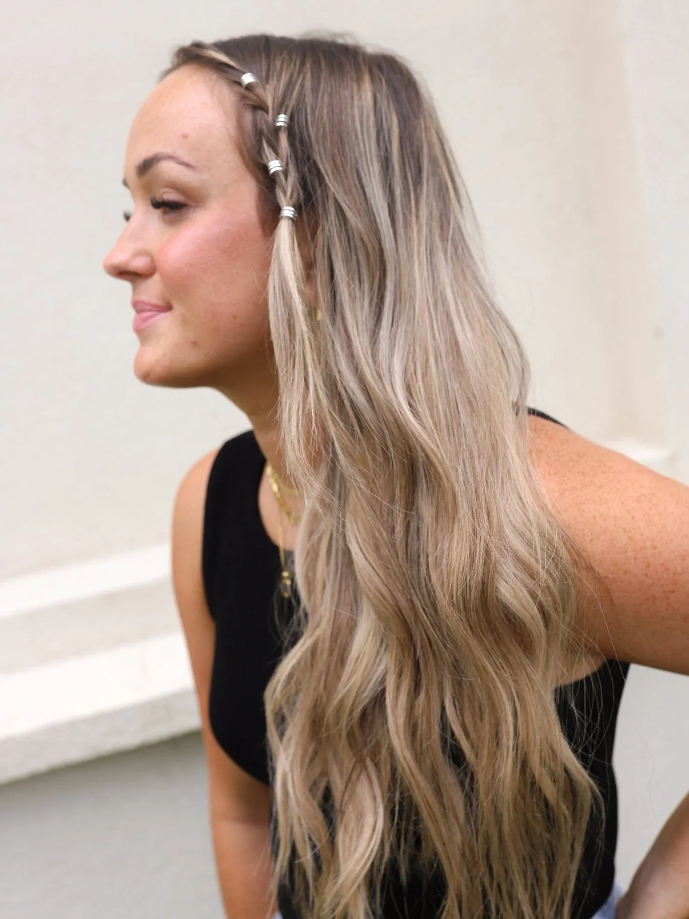 SILVER BRAID CUFFS