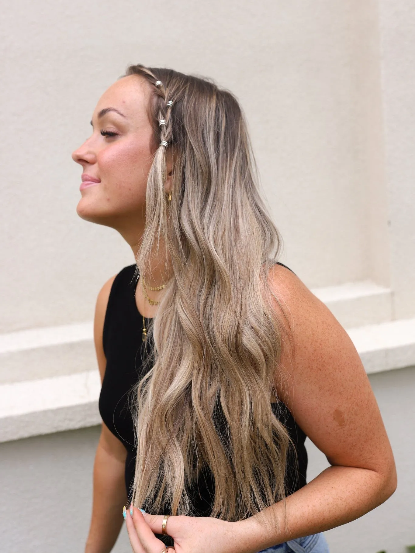 SILVER BRAID CUFFS