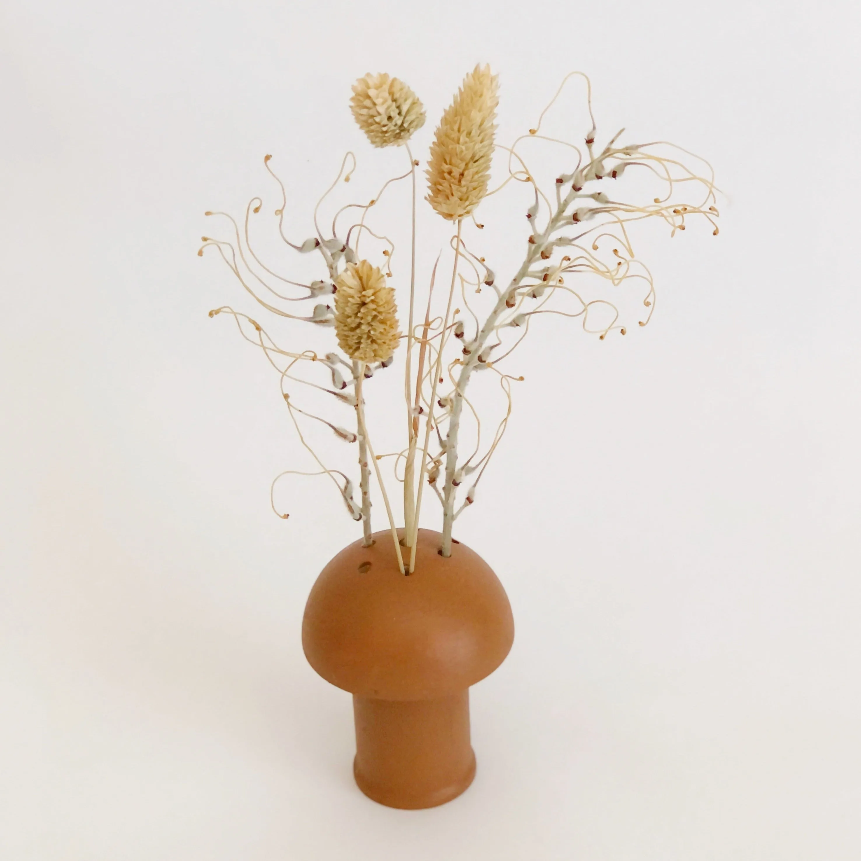 Small Mushroom Vase - Tall Base