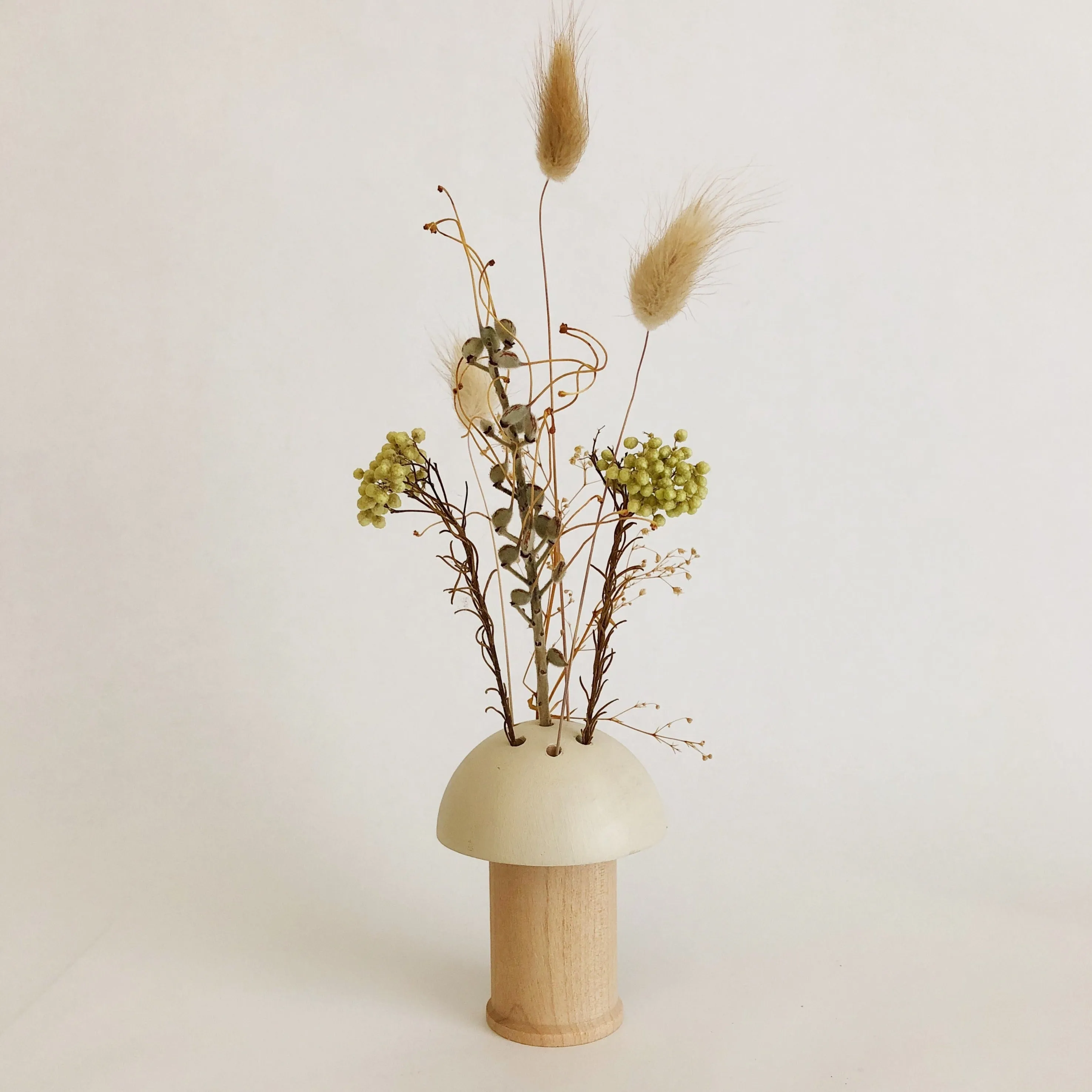 Small Mushroom Vase - Tall Base