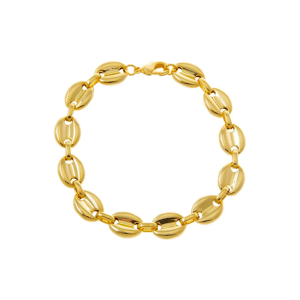 Solid Chunky Mariner Link Bracelet