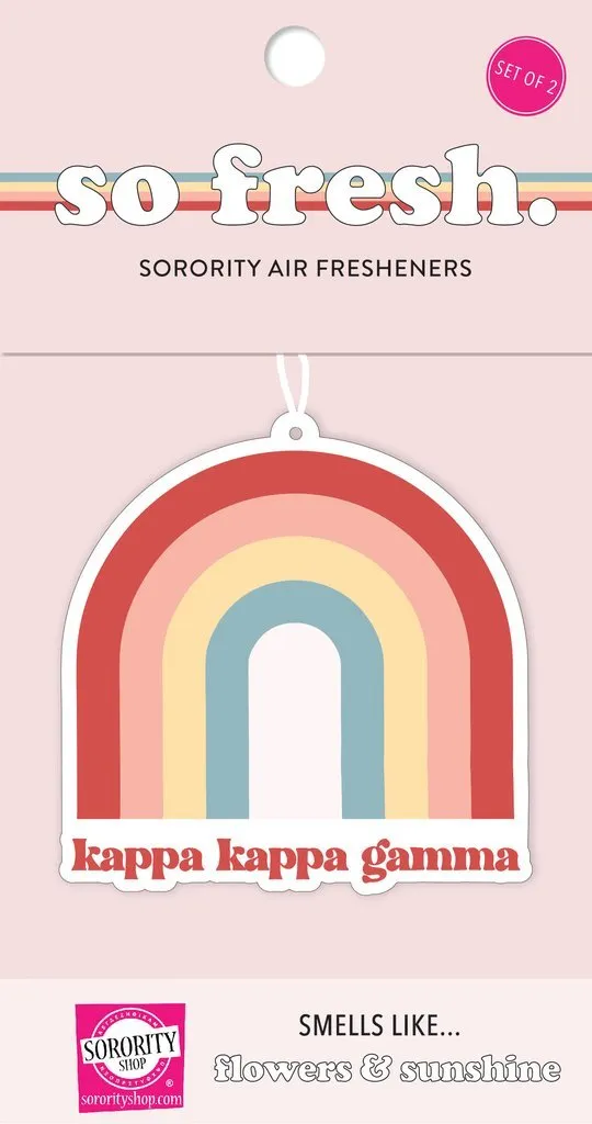 Sorority Rainbow Air Freshener