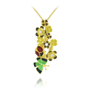 Sparkling Cascade Pendant