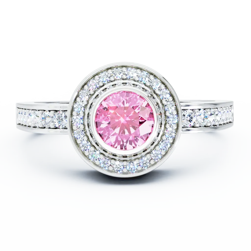 Sparkling Mystere Cremation Ring