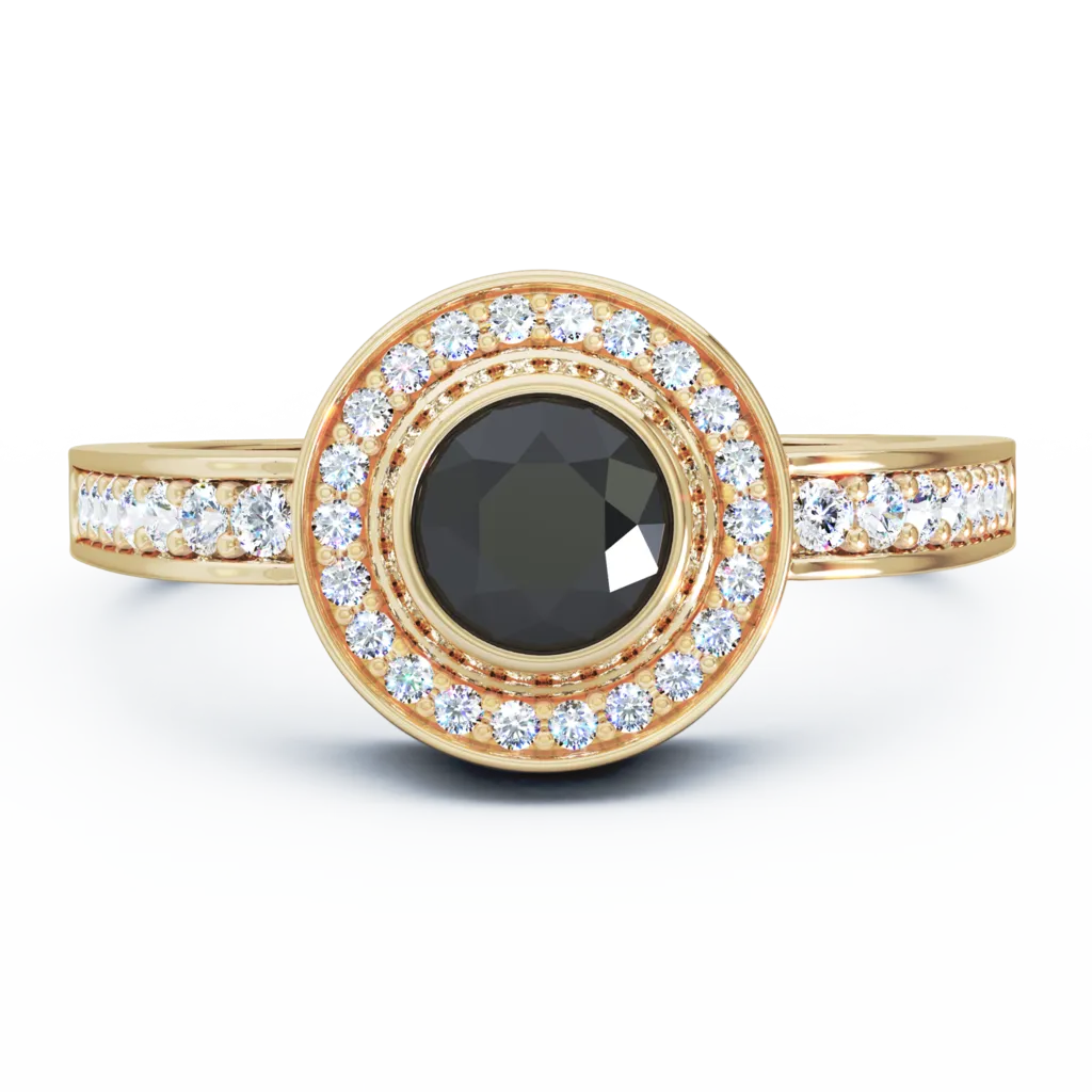 Sparkling Mystere Cremation Ring
