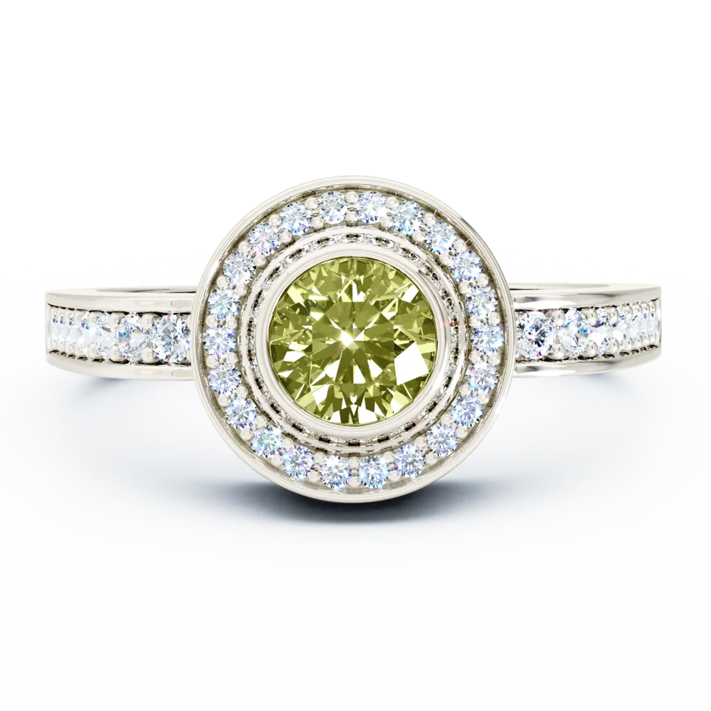 Sparkling Mystere Cremation Ring