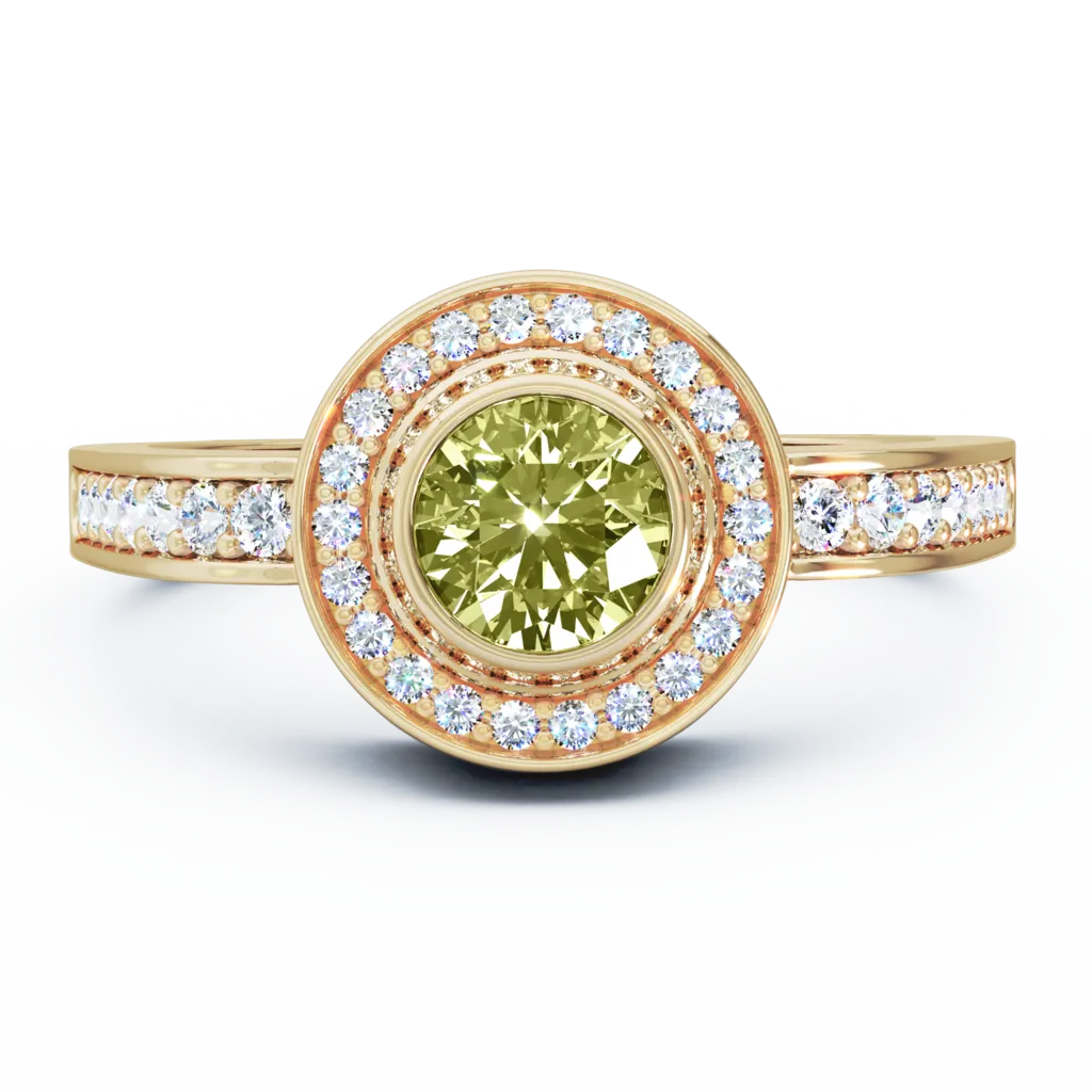 Sparkling Mystere Cremation Ring