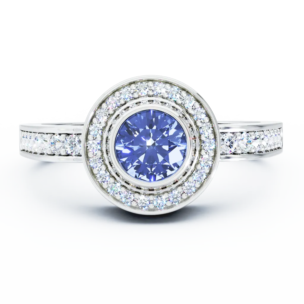 Sparkling Mystere Cremation Ring