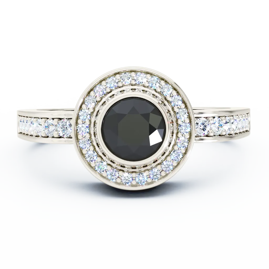 Sparkling Mystere Cremation Ring
