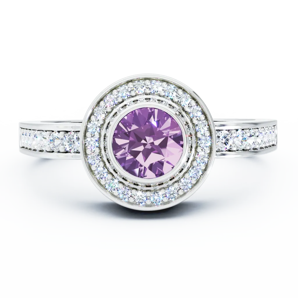 Sparkling Mystere Cremation Ring