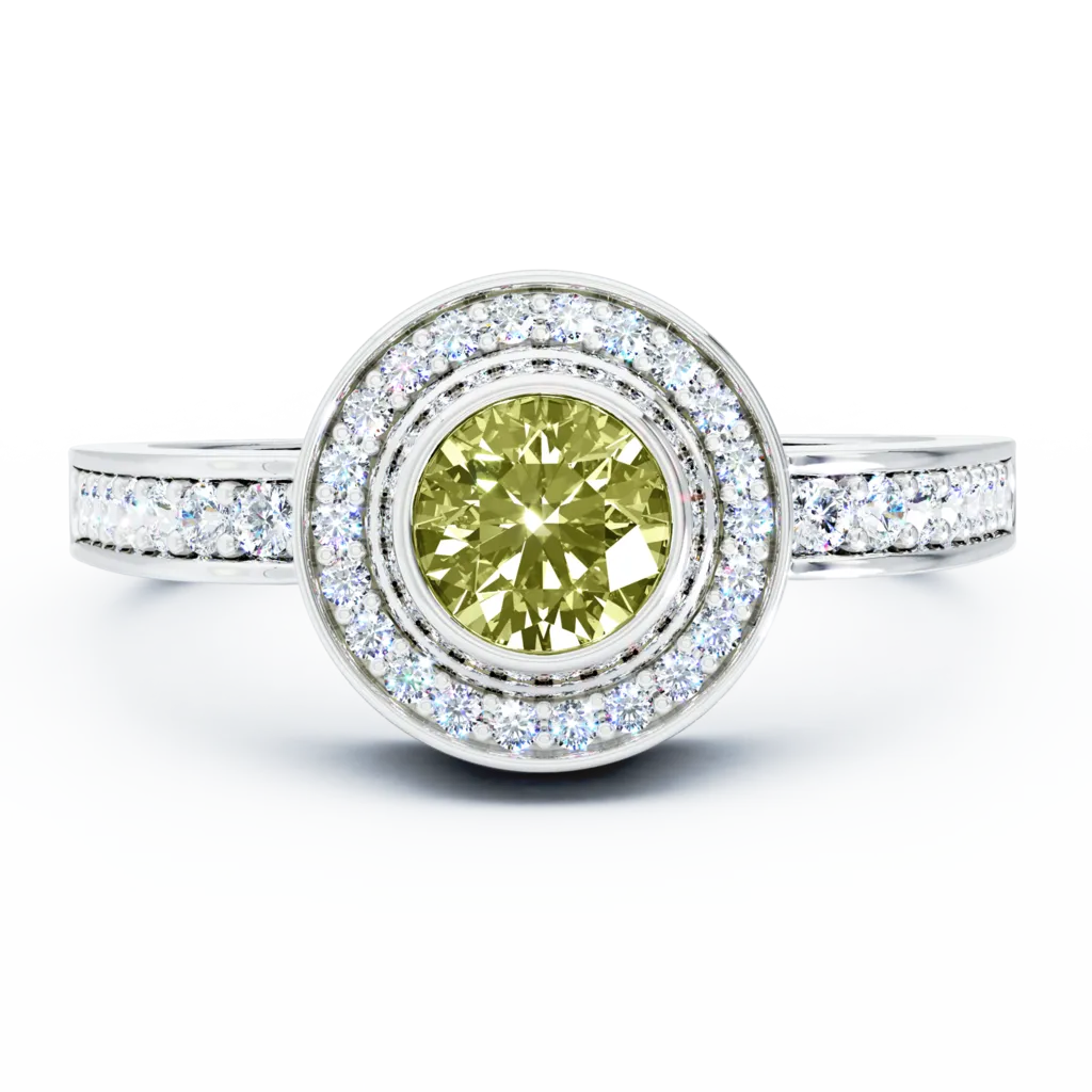 Sparkling Mystere Cremation Ring