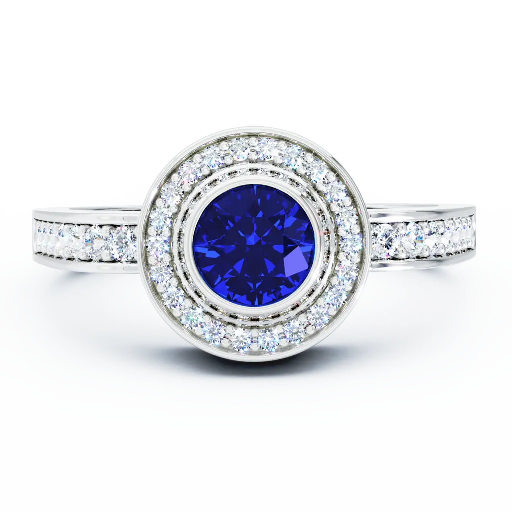 Sparkling Mystere Cremation Ring