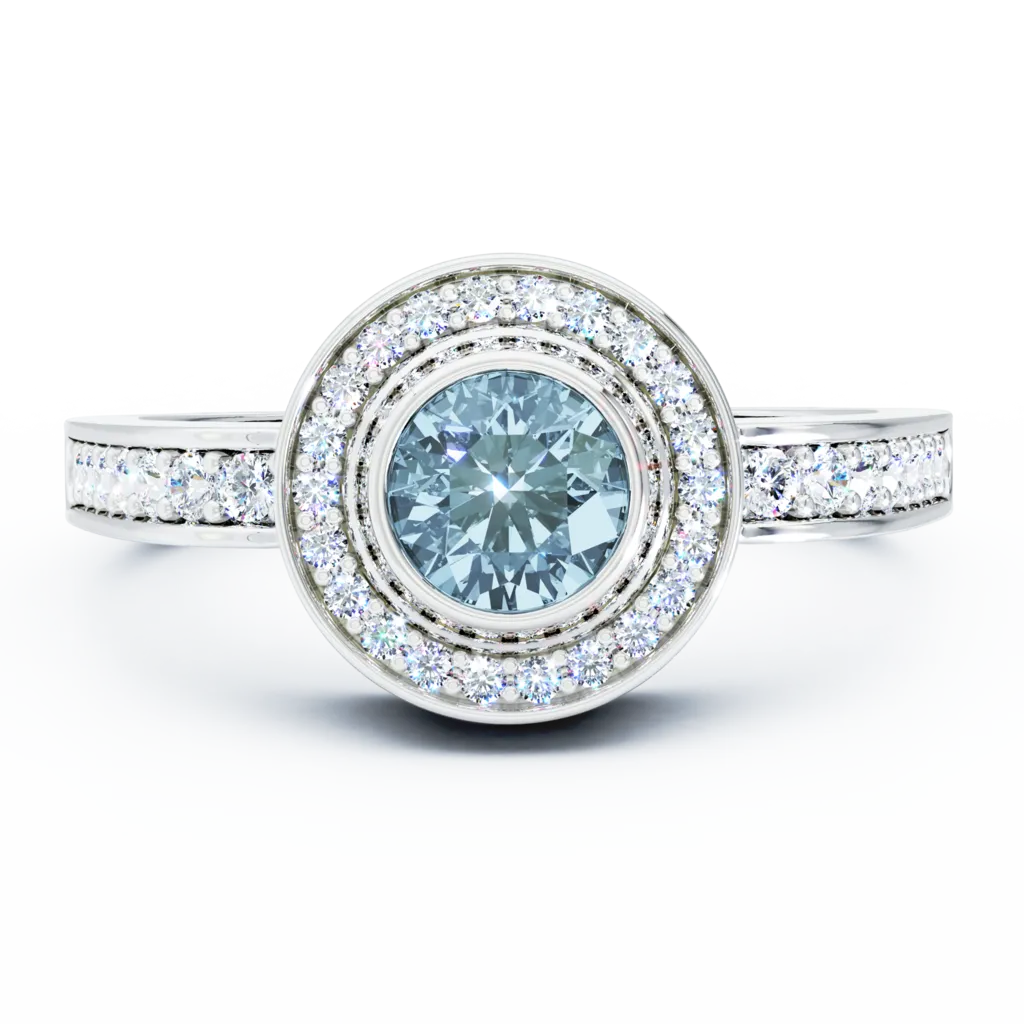Sparkling Mystere Cremation Ring