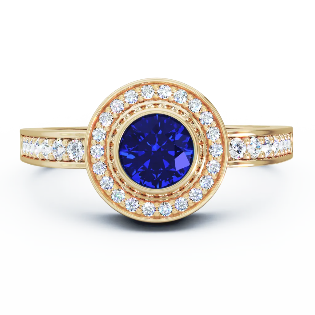 Sparkling Mystere Cremation Ring