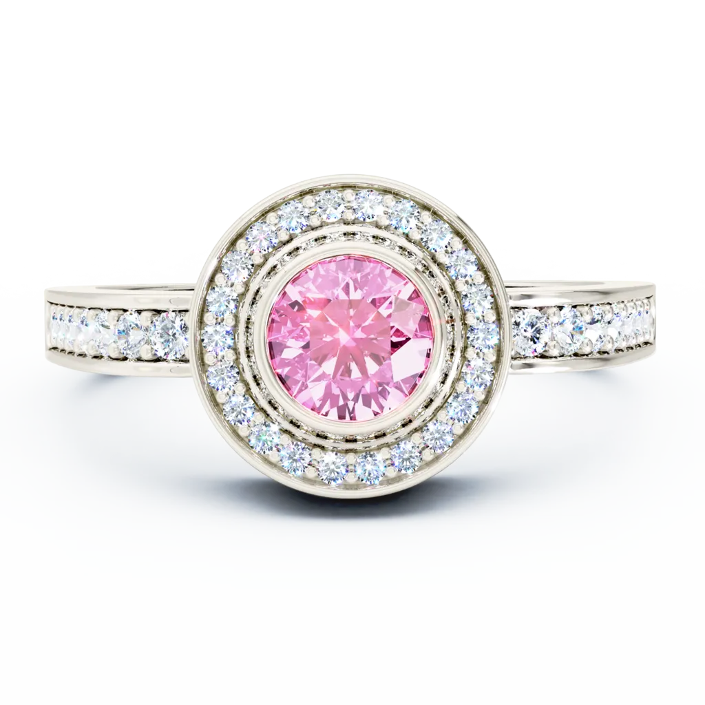 Sparkling Mystere Cremation Ring