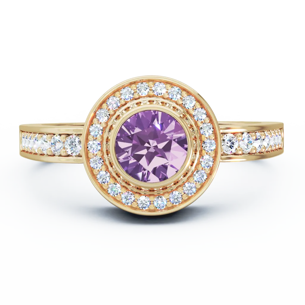 Sparkling Mystere Cremation Ring