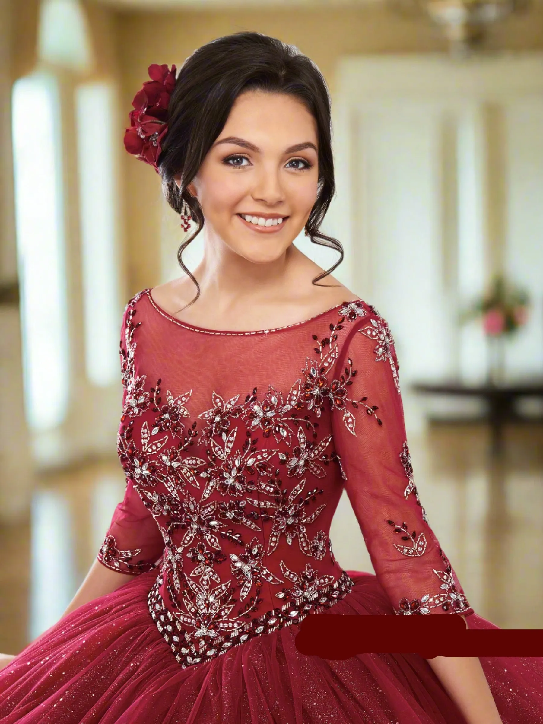 Sparkling Tulle Ballgown